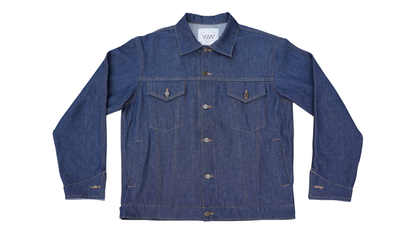 The Legacy Jacket — Raw Indigo