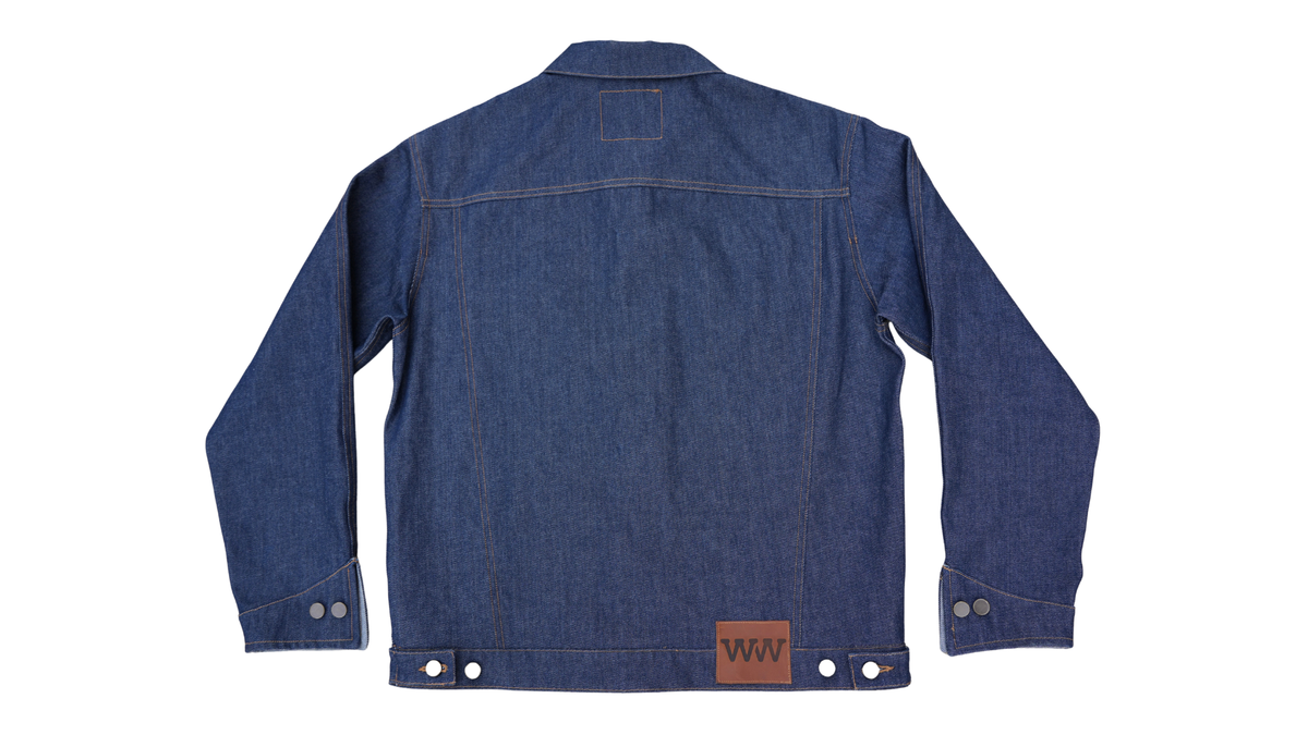 The Legacy Jacket — Raw Indigo