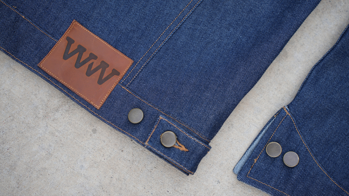 The Legacy Jacket — Raw Indigo