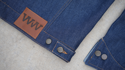 The Legacy Jacket — Raw Indigo