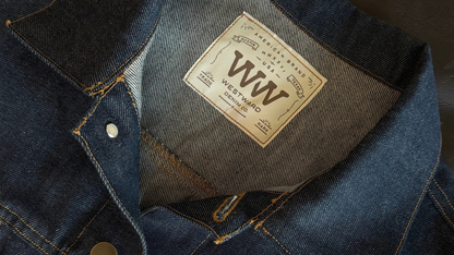The Legacy Jacket — Raw Indigo